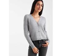 ONLY - Cardigan grigio con scollo a V 38