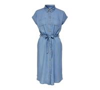 ONLY Carmakoma Abito camicia 'CARPema Hannover' blu denim Donna - Abbigliamento - Taglie comode - Abiti - Abiti camicia ONLY Carmakoma 42