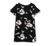 ONLY CARMAKOMA Abito da Donna Carlux SS Tunica Wvn Noos Camicetta, Nero/AOP: Fiore di Firenze, 54