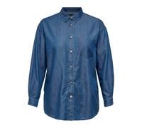 ONLY CARMAKOMA CAMICIA DENIM CURVY PER DONNA E RAGAZZA TAGLIE COMODE