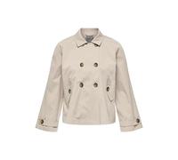 ONLY Carmakoma Carapril Life Short Trenchcoat Otw Noos Coat Trench, Oxford Tan, M Donna