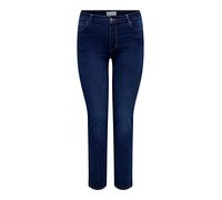 Only Carmakoma - Caraugusta HW Straight DNM Bj61-2 Noos, Jeans Dritti Donna