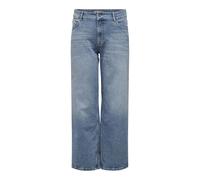 ONLY Carmakoma Carjuicy HW Wide Leg Rea365 Noos, Media Blu Denim, 50W x 32L