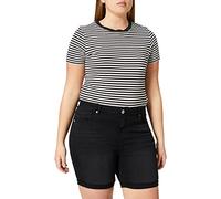 ONLY Carmakoma CARLAOLA HW Shorts BB AZG573 DNM Pantaloncini di Jeans, Black, 42 da Donna