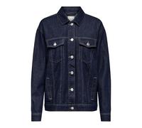 ONLY Carmakoma Carocean L/S Oversize Jkt DNM Noos, Blu Jeans Scuro, 58 Donna