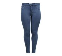 ONLY Carmakoma Carthunder Push Up Reg Mbd Noos, Jeans Skinny Donna, Blue (Medium Denim), 48