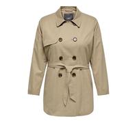 ONLY Carmakoma Cappotto di mezza stagione 'VALERIE' beige scuro, Taglia L