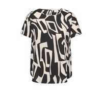 ONLY Carmakoma Carvica Life SS Top Wvn Noos, Nero, 56 Donna