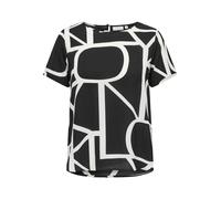 ONLY Carmakoma Carvica Life SS Top Wvn Noos T-Shirt, Nero 26, 50 Donna