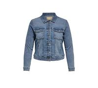 ONLY CARMAKOMA Carwespa LS Jacket Light Blue DNM Noos Giacchetto Denim, Mix Blu Chiaro, 50 Donna