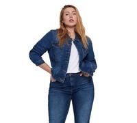 ONLY CARMAKOMA CARWESPA Life Jacket MBD Noos Giacchetto, Medium Blue Denim, 50 Donna