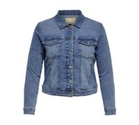 ONLY Carmakoma - Giubbotto Jeans Wespa Maniche Lunghe - - Jackets - Donna - Blu - 2XL