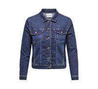 ONLY Carmakoma Jacket Carwespa LS Dbd-Giacca DNM, Blu Jeans Scuro, Numeric_50 Donna