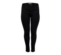 ONLY Carmakoma NOS Donna Caraugusta HW Skinny Jeans Black Noos Jeans Skinny Not Applicable, Nero (Black Black), 52 /L34 (Taglia Produttore: 52)