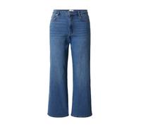 ONLY Curve - Jeans a vita alta con fondo ampio blu medio 52 L32