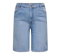 ONLY Carmakoma Carsonny HW Wide DNM - Pantaloncini Nas843 Noos, Mix Blu Chiaro, 58