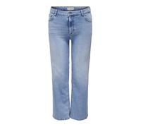 ONLY CARMAKOMA Carwilly HW Wide DNM Tai006 Noos Jeans Larghi, Mix Blu Chiaro, 54W x 32L Donna