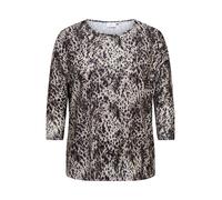 ONLY Carmakoma Maglietta 'ALBA' marrone / bianco Donna - Abbigliamento - Taglie comode - Maglie e top - Maglie e T-shirt ONLY Carmakoma L