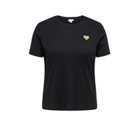 ONLY Carmakoma Maglietta 'CARKita' oro / nero Donna - Abbigliamento - Taglie comode - Maglie e top - Maglie e T-shirt ONLY Carmakoma M