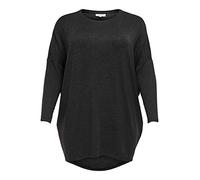 ONLY Carmakoma Maglietta da Donna Carcarma L/S Long Noos, Nero, L