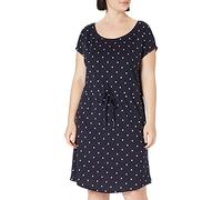 ONLY Carmakoma NOS Donna Carapril SS Knee Dress Stripe Noos Vestito Not Applicable, Pattern: Dots Night Sky, M-46/48