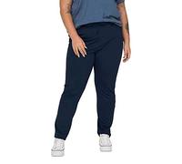 ONLY CARMAKOMA Pantaloni Cargo Classici Noos, Cielo Notturno, 46W x 32L Donna