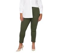ONLY CARMAKOMA Pantaloni Classici da Donna CARGOLDTRASH Noos Peat, 50/32, Torba, 50W x 32L