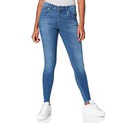 Only Carmakoma Pantaloni da Donna Denim Blu Medio. 48W x 32L