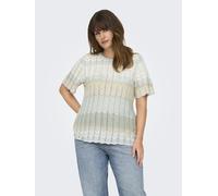 ONLY Carmakoma Pullover blu chiaro / talpa / verde pastello Donna ONLY Carmakoma M