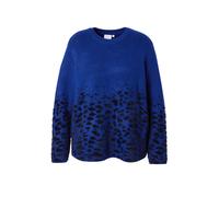 ONLY Carmakoma Pullover 'CARAnni' blu / nero Donna ONLY Carmakoma S blu / nero