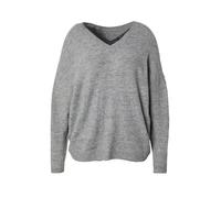 ONLY Carmakoma Pullover 'CARManifesta' grigio sfumato / nero Donna ONLY Carmakoma L grigio sfumato / nero