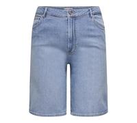 ONLY Carmakoma Shorts Carsonny HW Wide DNM Nas843 Noos-Pantaloncini, Mix Blu Chiaro, 58 Donna
