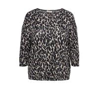 ONLY CARMAKOMA Caralba 3/4 Top Noos, Grigio Talpa/AOP: Anita Leo, 52/54 Donna