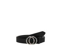 Only Onlrasmi Faux Leather Jeans Belt Noos, Cintura da Donna, Nero (Black/Silver Buckle), 90