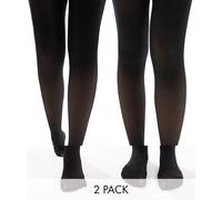 Collant donna Only Asta (x2) Noir L/XL