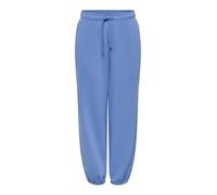 Only Cuff Pant Onlbest Life-Pantaloni Sportivi Swt Noos, Blu Oltremare, S Donna