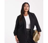 ONLY Curve - Blazer nero con maniche a 3/4 54