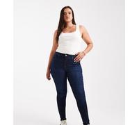 ONLY Curve - Jeans skinny push-up blu scuro 44