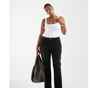 ONLY Curve jeans svasati Phoebe in nero slavato 44
