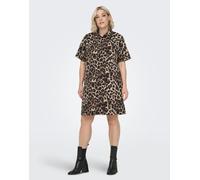 ONLY Curve - Vestito color sabbia-Neutro 42