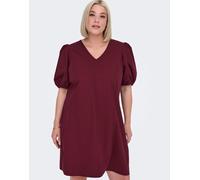 ONLY Curve - Vestito color zinfandel-Rosso 48