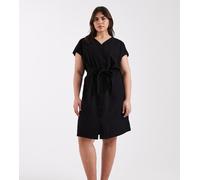 ONLY Curve - Vestito corto allacciato in vita nero 44