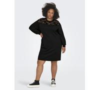 ONLY Curve - Vestito felpa nero 54