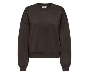 ONLY Damen Felpa ONLBEST Crew Neck, Girocollo, Regular Fit, Maniche Lunghe