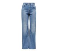 ONLY Onljuicy-wauw HW Wide DNM Gua113 Noos Jeans a Gamba Larga, Media Blu Denim, (M) W x 34L Donna