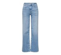 Only Damen Onlmadison Blush Hw Wide Dnm Cro371 Noos Light Blue Denim L/30L