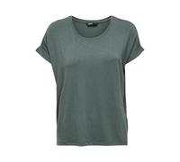 Only Damen Onlmoster S/S O-Neck Top Noos Jrs Balsam Green S