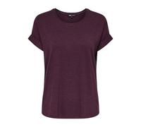 ONLY Onlmoster S/S O-Neck Top Noos Jrs T-Shirt, Winetasting, XL Donna