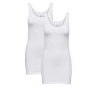 ONLY Donna Canotta Lunga 2 Pezzi Set Maglia senza Maniche Basic Pack