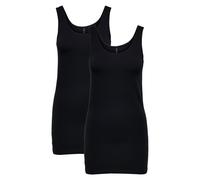 ONLY Donna Canotta Lunga 2 Pezzi Set Maglia senza Maniche Basic Pack